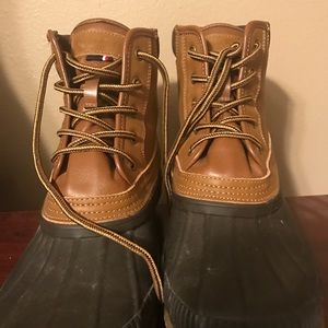 Tommy Hilfiger Men's Casey-Tan boots